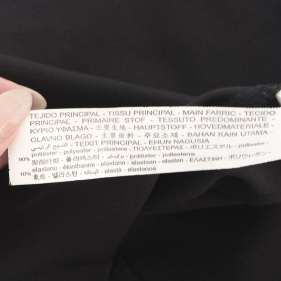 ✰ Black Fringed Zara Mini Dress - Off the Shoulder with Festival-Ready Style ✰ - Picture 15 of 15